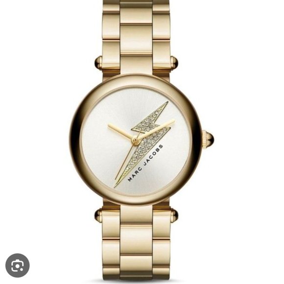 Pre loved Marc Jacobs Dotty Lightning Bolt Watch - Picture 5 of 5